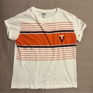 Women's Virginia Tech striped Tee